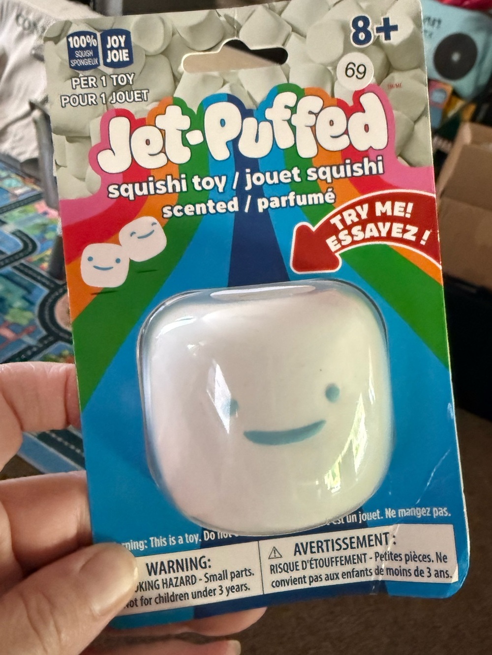 Jet- Puffed - Squishi / Squishy Toy- SCENTED!